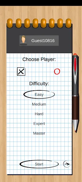 Скачать Tic Tac Toe Online: Mega XO — Все разблокировано — скриншот 5
