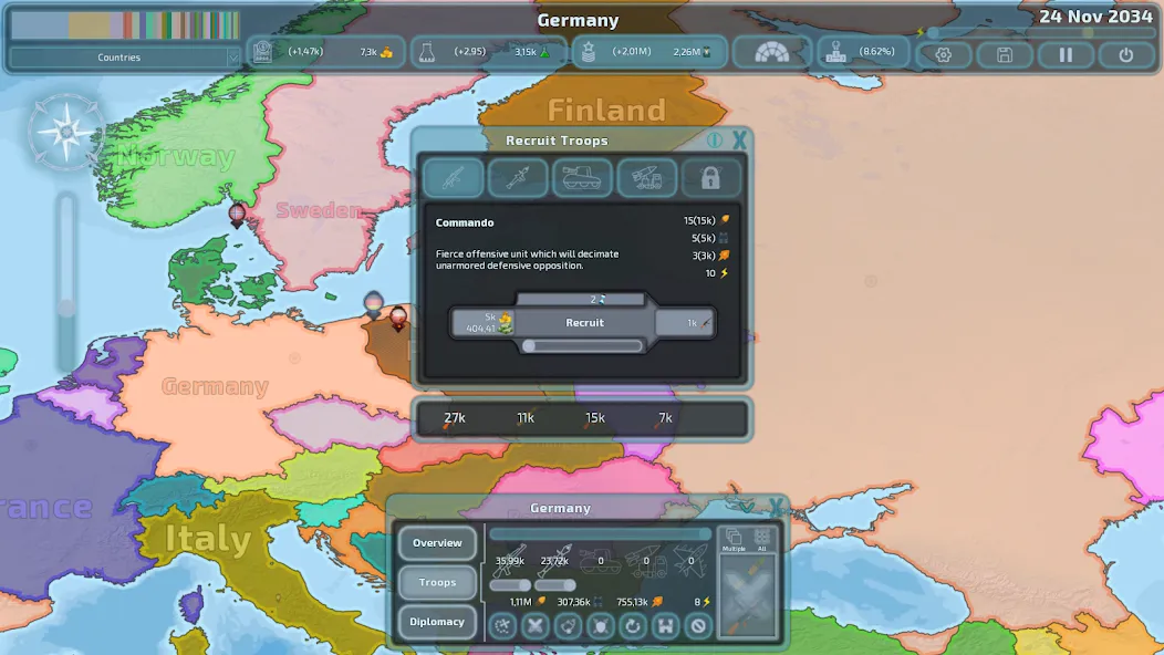 Dummynation Mod APK Много денег — Скачать на Андроид — скриншот 4 Dummynation Mod APK Много денег — Скачать на Андроид — скриншот 4