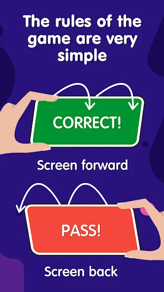 Hands Up: Guess the words MOD APK — Все слова открыты — скриншот 4 Hands Up: Guess the words MOD APK — Все слова открыты — скриншот 4