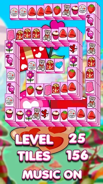 Lovely Mahjong MOD APK на Android — Много денег — скриншот 4
