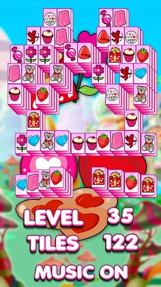 Lovely Mahjong MOD APK на Android — Много денег — скриншот 5