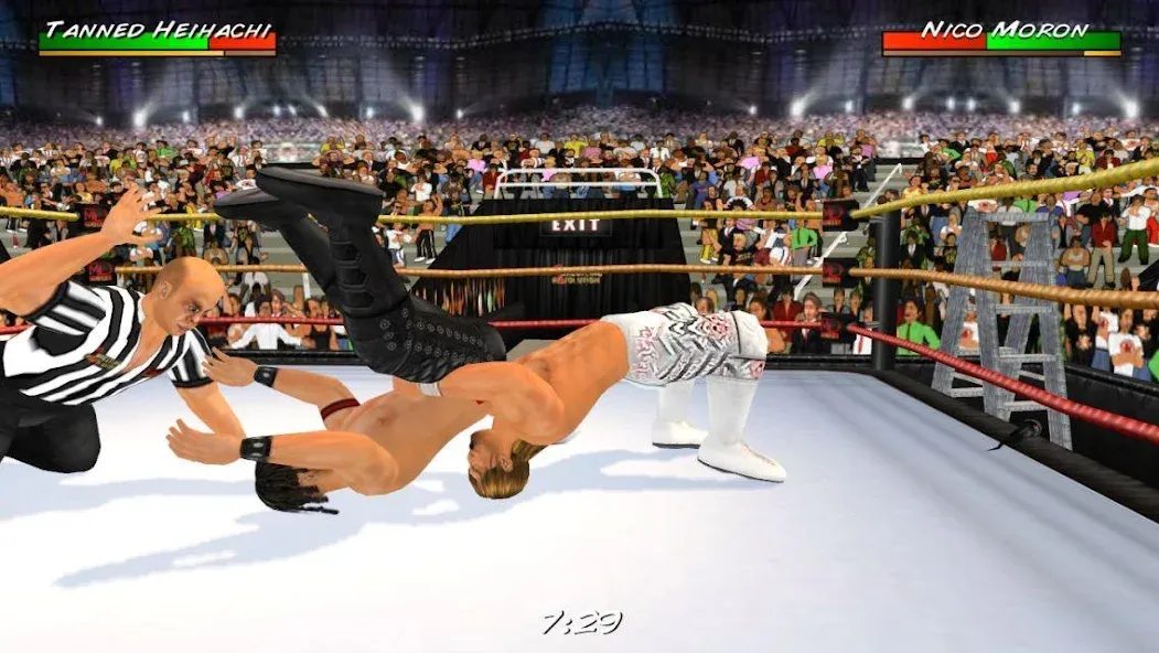 Скачать Wrestling Revolution 3D MOD APK — Все открыто — скриншот 2