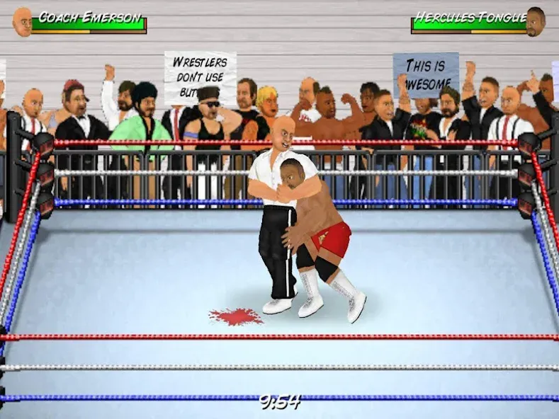 Скачать Wrestling Revolution — Последняя версия (Все разблокировано) — скриншот 3 Скачать Wrestling Revolution — Последняя версия (Все разблокировано) — скриншот 3