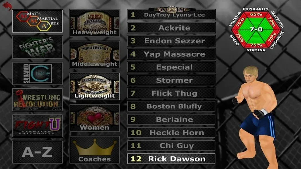 Скачать Weekend Warriors MMA (Мод: Много денег) на Андроид — скриншот 2