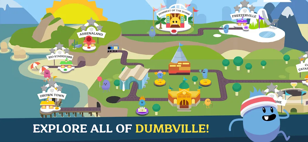 Dumb Ways to Die 2: The Games Mod APK Много денег — Скачать на Андроид — скриншот 1 Dumb Ways to Die 2: The Games Mod APK Много денег — Скачать на Андроид — скриншот 1