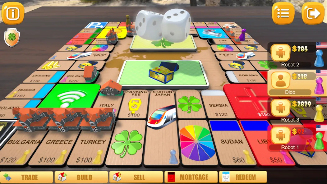 Rento - Dice Board Game Online на Андроид — Мод Много денег — скриншот 5