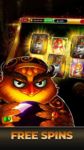 Взломанная Clickfun: Casino Slots на Андроид — Много денег — скриншот 3