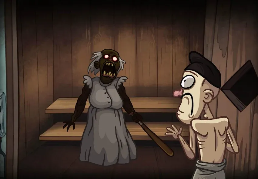 Troll Face Quest: Horror 3 MOD — Много подсказок на Андроид — скриншот 2