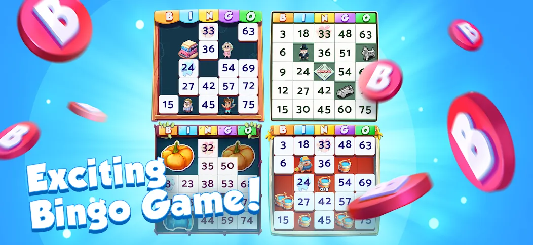 Скачать Bingo Bash: Live Bingo Games на телефон — Много монет и энергии — скриншот 1