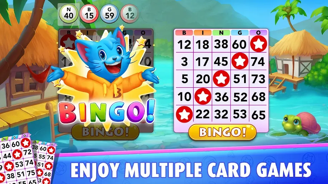 Взломанная Bingo Blitz™️ - Bingo Games на Андроид — Много денег — скриншот 1