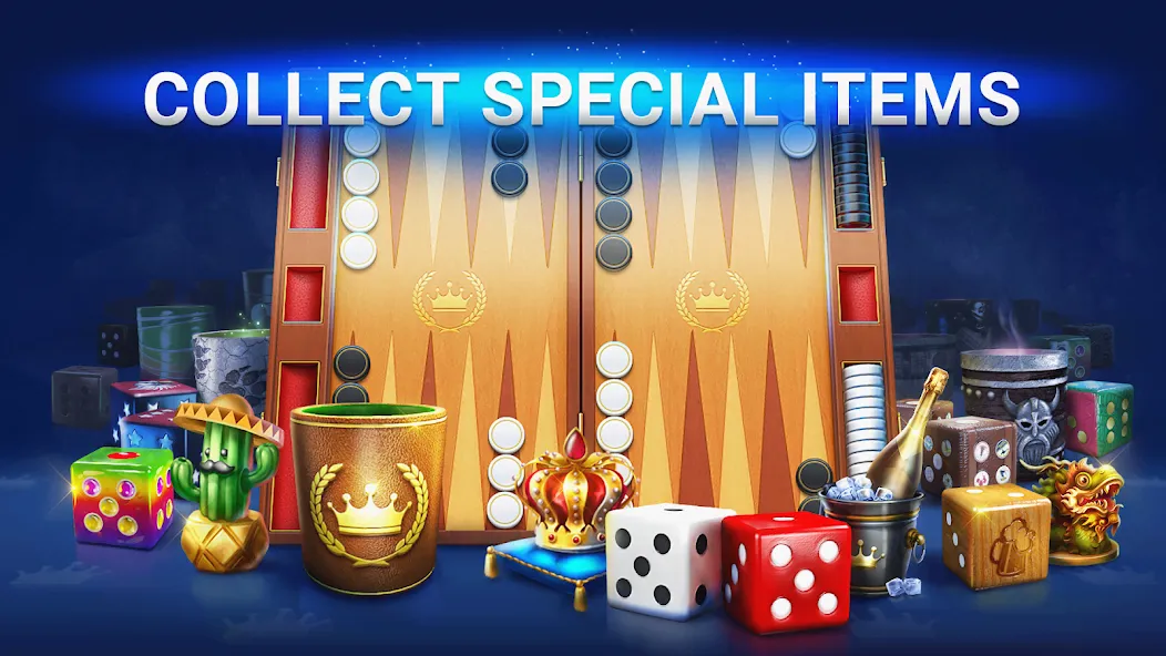 Скачать Backgammon Live - Online Games MOD APK — Много денег — скриншот 5