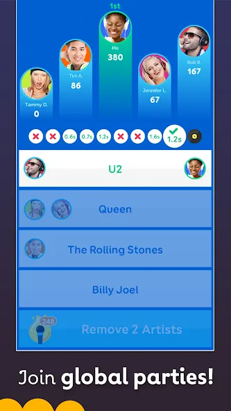 Скачать SongPop Classic: Music Trivia на Андроид — Бесконечные подсказки — скриншот 4