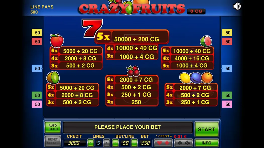 Crazy Fruits — Много денег — скриншот 4
