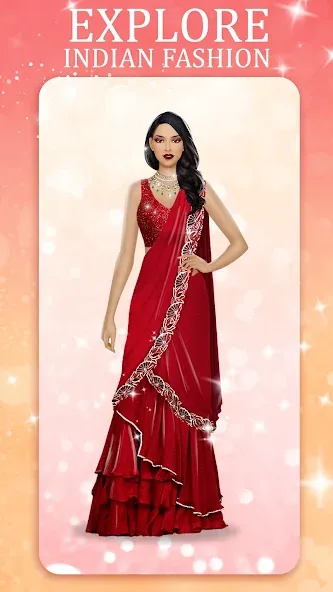 Скачать Indian Fashion Dressup Stylist — Последняя версия (Всё открыто) — скриншот 3