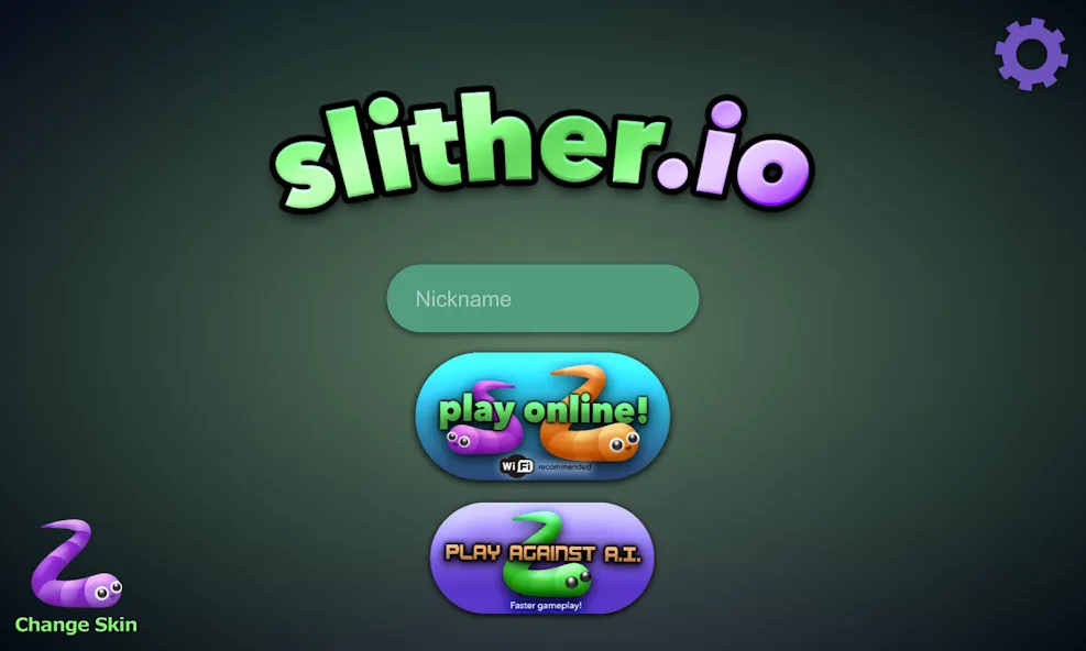 Скачать slither.io на Андроид — Бессмертие и все скины — скриншот 1