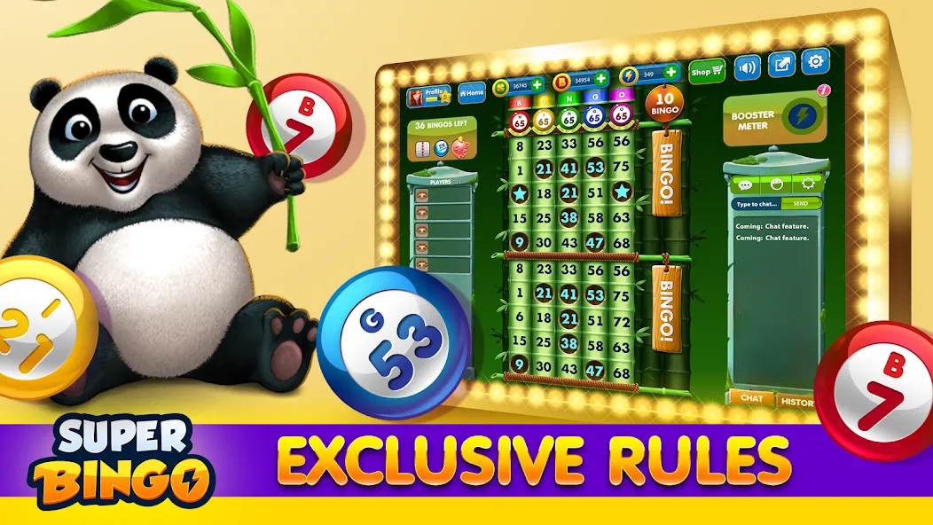 Скачать Super Bingo HD - Bingo Games с модом — Много денег и билетов — скриншот 2