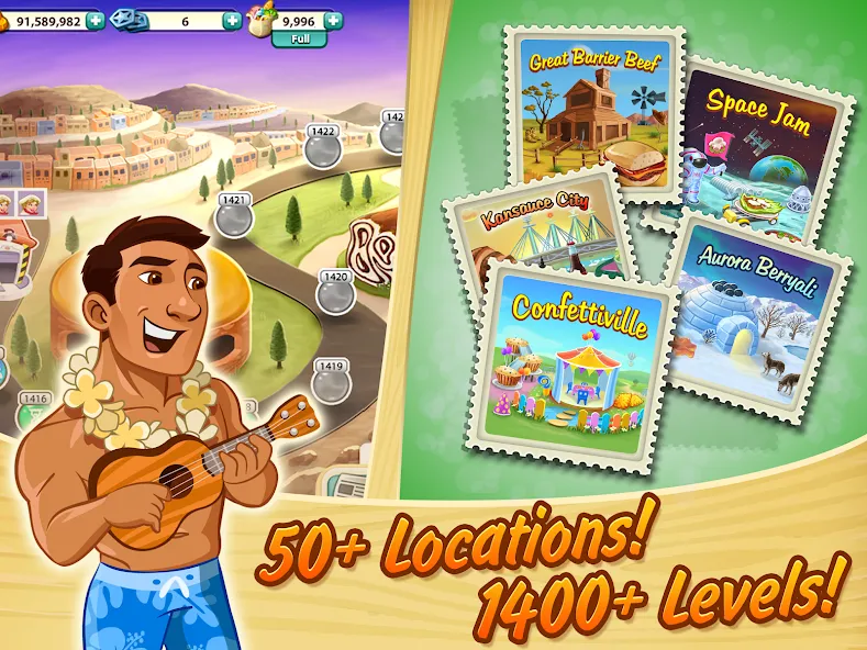 Kitchen Scramble: Cooking Game на Андроид — Мод Много денег — скриншот 2 Kitchen Scramble: Cooking Game на Андроид — Мод Много денег — скриншот 2