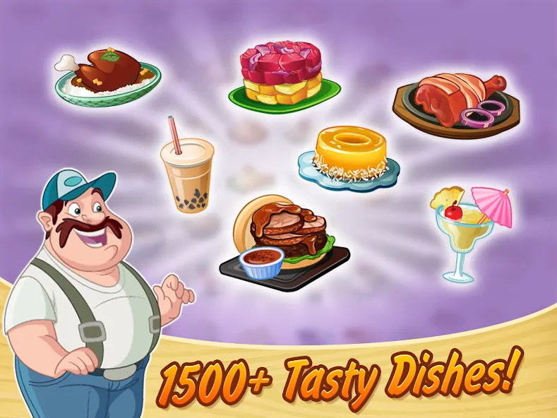 Kitchen Scramble: Cooking Game на Андроид — Мод Много денег — скриншот 4 Kitchen Scramble: Cooking Game на Андроид — Мод Много денег — скриншот 4