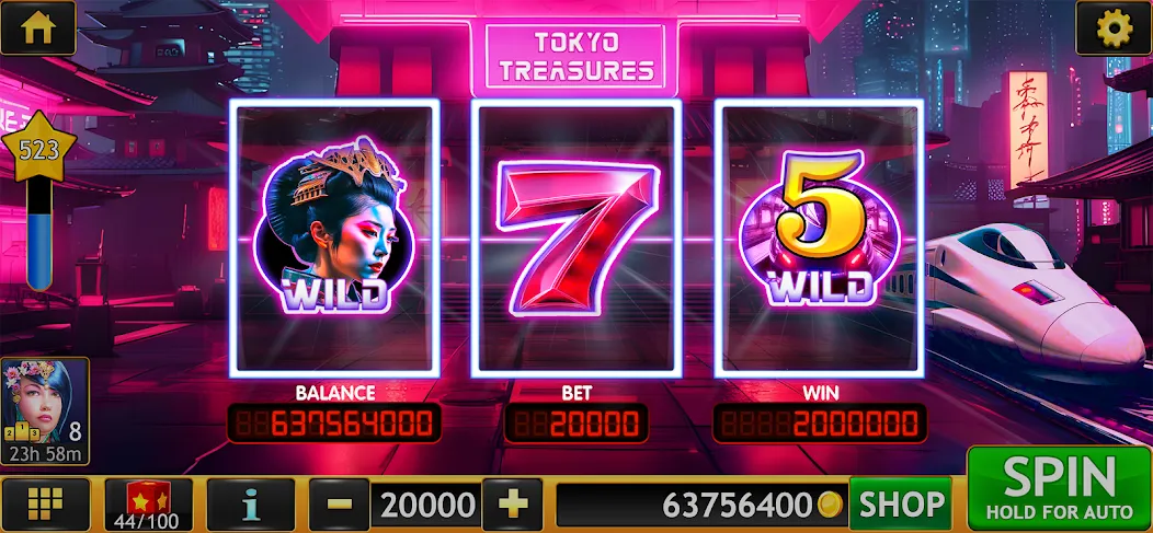 Скачать Slots of Luck: Vegas Casino MOD APK — Много денег — скриншот 3 Скачать Slots of Luck: Vegas Casino MOD APK — Много денег — скриншот 3