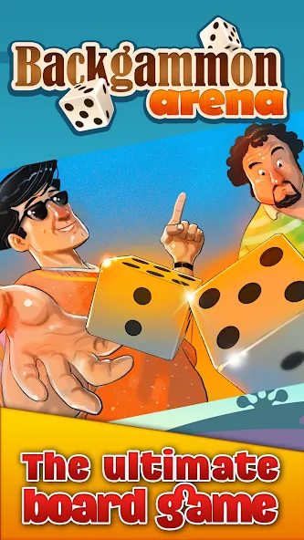 Скачать Backgammon Arena на Android — Много денег и без рекламы — скриншот 1 Скачать Backgammon Arena на Android — Много денег и без рекламы — скриншот 1