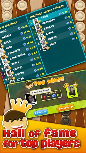 Скачать Backgammon Arena на Android — Много денег и без рекламы — скриншот 4 Скачать Backgammon Arena на Android — Много денег и без рекламы — скриншот 4