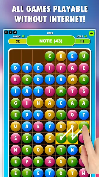 Скачать Word Games 101-in-1 (Мод: Все открыто и без рекламы) на Андроид — скриншот 3 Скачать Word Games 101-in-1 (Мод: Все открыто и без рекламы) на Андроид — скриншот 3