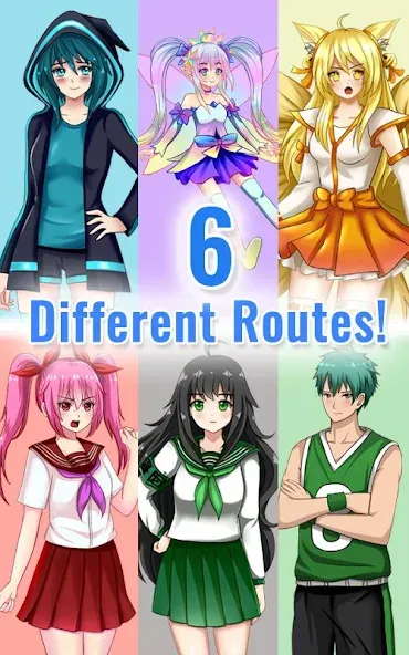 Gacha Memories - Anime Visual MOD — Все разблокировано на Андроид — скриншот 2
