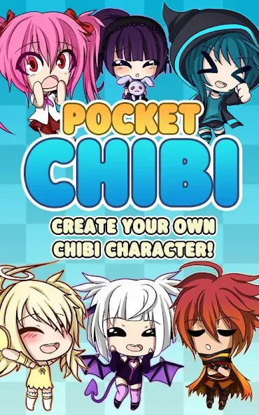 Скачать Pocket Chibi - Anime Dress Up на Андроид — Много денег и всё разблокировано — скриншот 1 Скачать Pocket Chibi - Anime Dress Up на Андроид — Много денег и всё разблокировано — скриншот 1