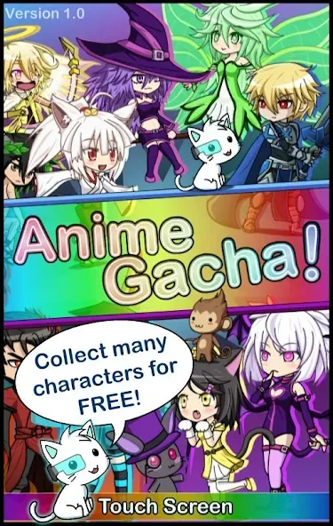 Скачать Anime Gacha! (Simulator & RPG) (Мод: Бесплатные покупки и много алмазов) на Андроид — скриншот 1 Скачать Anime Gacha! (Simulator & RPG) (Мод: Бесплатные покупки и много алмазов) на Андроид — скриншот 1