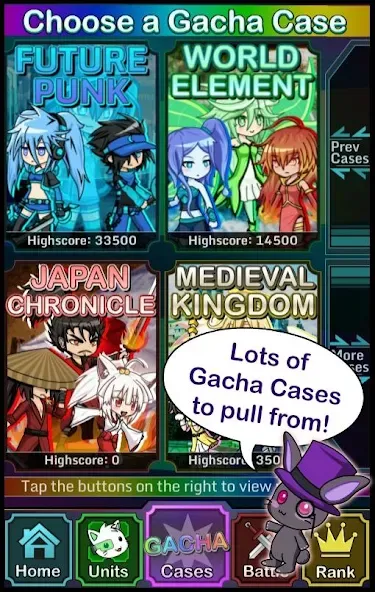 Скачать Anime Gacha! (Simulator & RPG) (Мод: Бесплатные покупки и много алмазов) на Андроид — скриншот 2 Скачать Anime Gacha! (Simulator & RPG) (Мод: Бесплатные покупки и много алмазов) на Андроид — скриншот 2