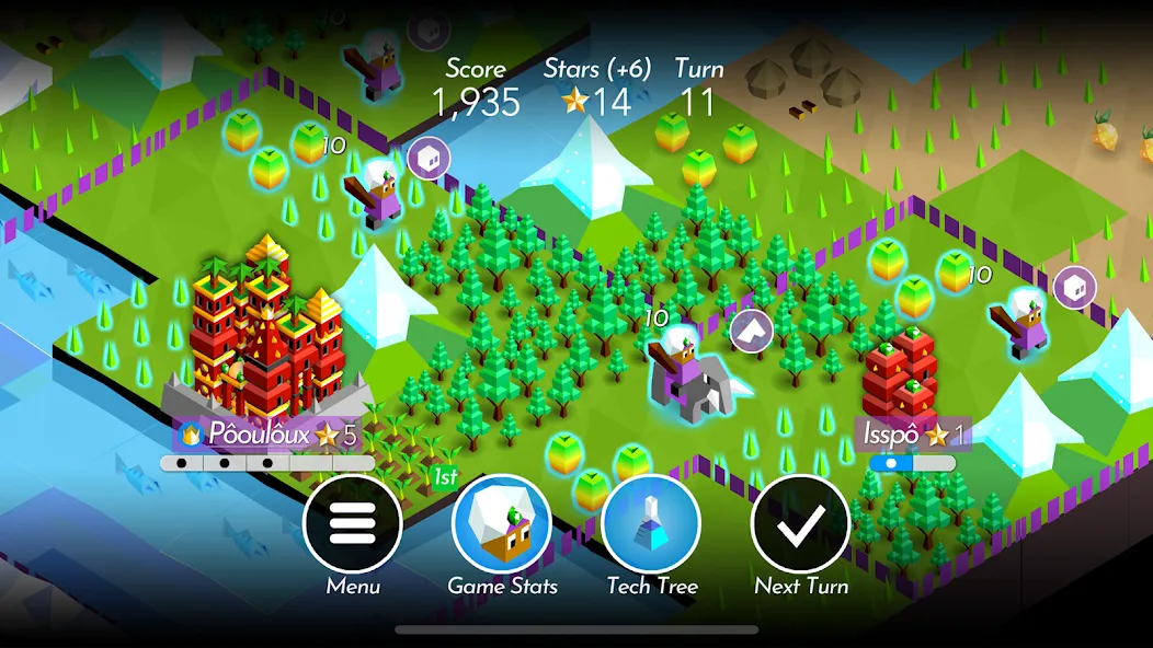 The Battle of Polytopia — Мод: Все племена открыты — скриншот 5
