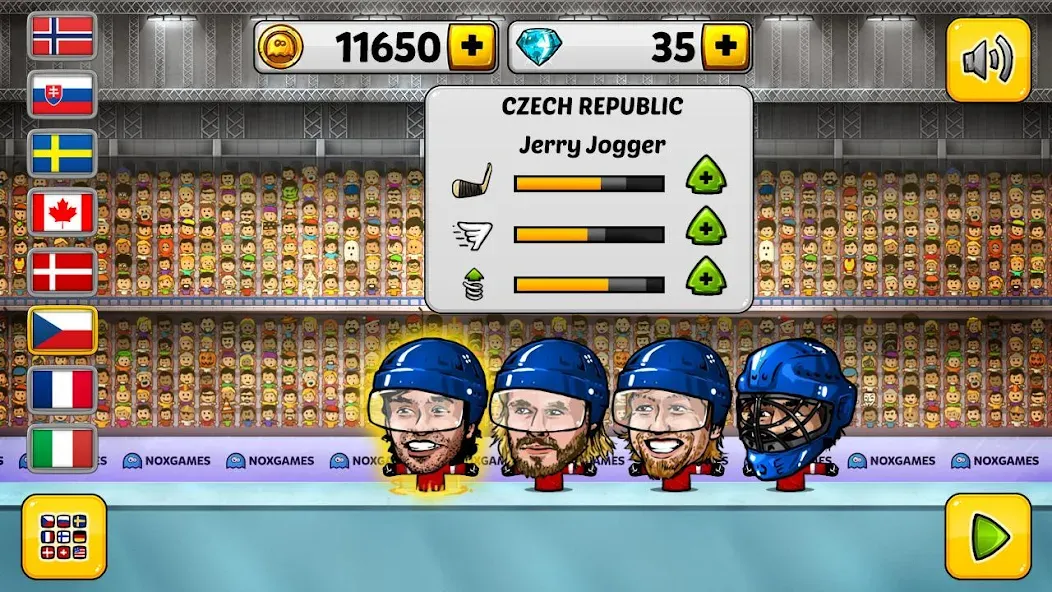 Puppet Hockey: Pond Head MOD APK на Android — Много денег — скриншот 5