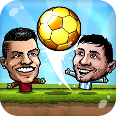 Скачать взломанную Puppet Soccer - Football — Много денег