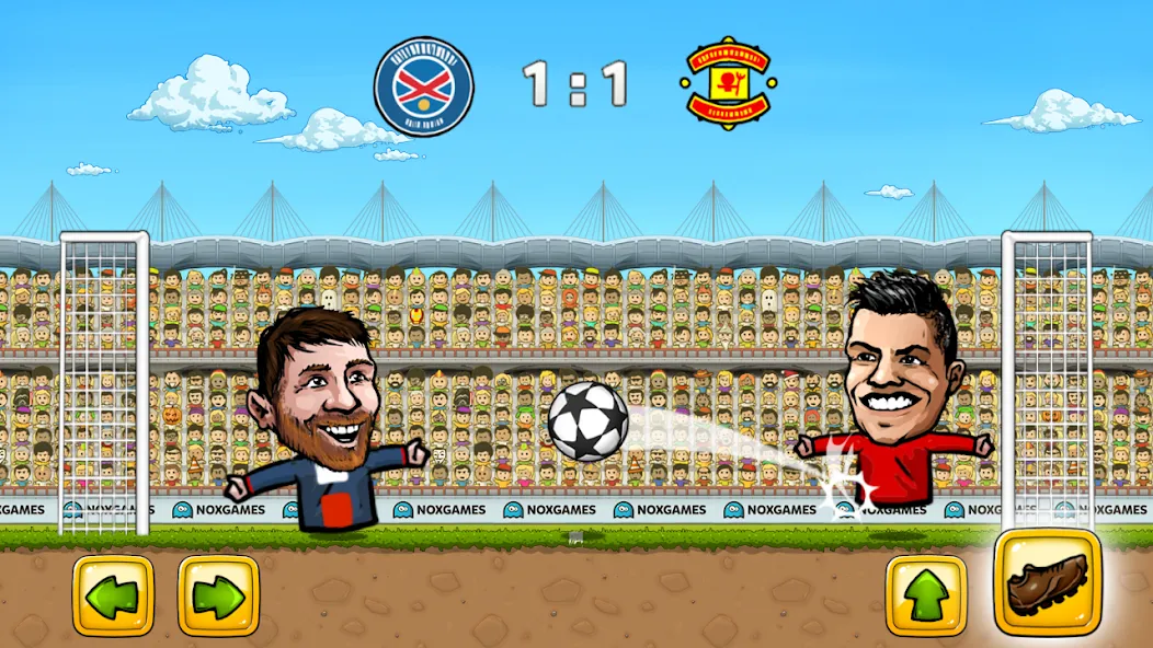 Взлом Puppet Soccer: Champs League — Много денег — скриншот 2 Взлом Puppet Soccer: Champs League — Много денег — скриншот 2