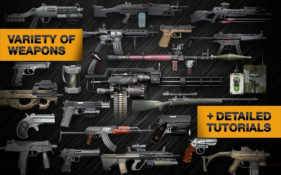 Weaphones™ Gun Sim Vol1 Armory Mod APK Все оружие разблокировано — Скачать на Андроид — скриншот 5
