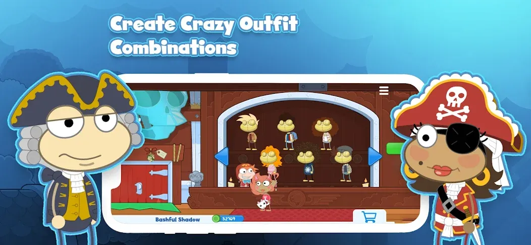 Скачать Poptropica: Fun Kids Adventure (Мод: Всё открыто) на Андроид — скриншот 4