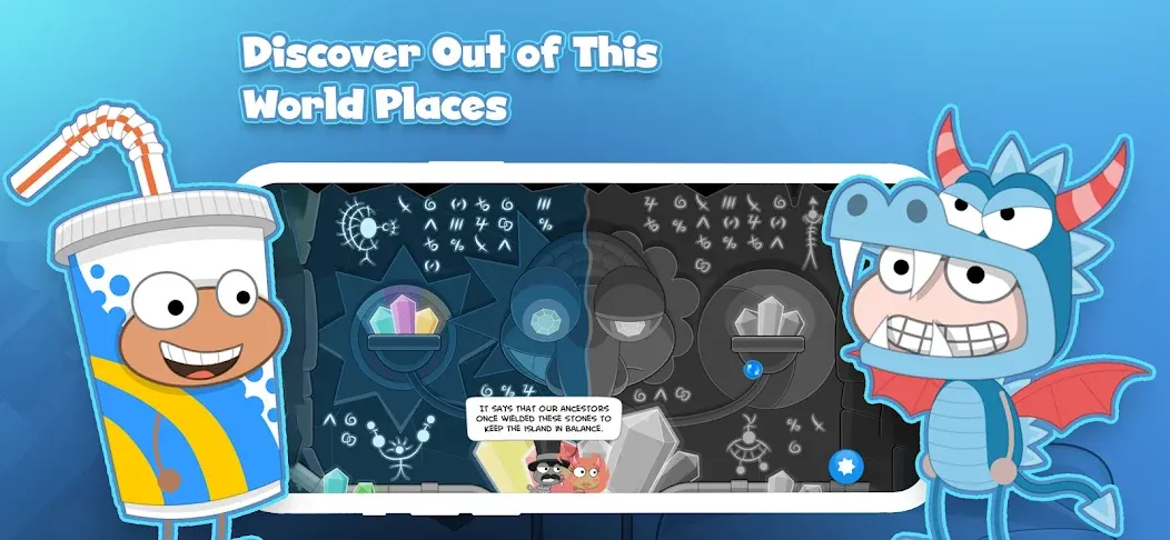 Скачать Poptropica: Fun Kids Adventure (Мод: Всё открыто) на Андроид — скриншот 5