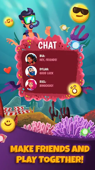 Скачать Praia Bingo: Slot & Casino на телефон — Много денег — скриншот 3 Скачать Praia Bingo: Slot & Casino на телефон — Много денег — скриншот 3