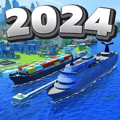 Sea Port: Cargo Boat Tycoon Mod APK Много денег — Скачать на Андроид