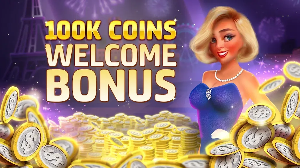 Vegas Downtown Slots & Words на Андроид — Много денег — скриншот 5