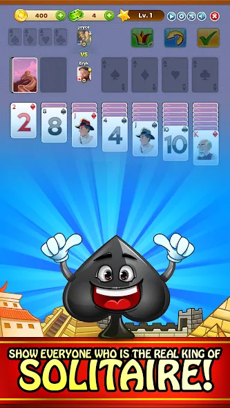Solitaire Journey MOD APK — Много денег — скриншот 4