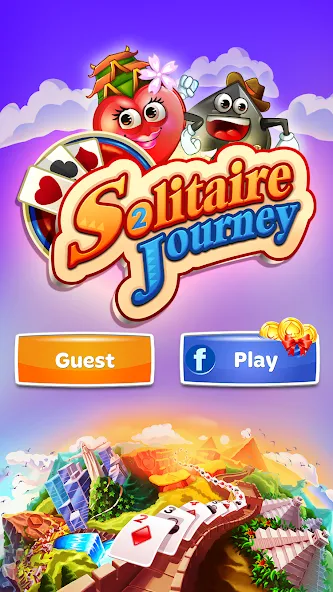 Solitaire Journey MOD APK — Много денег — скриншот 5