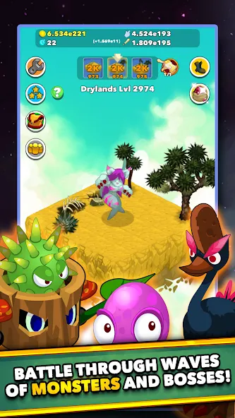 Скачать Clicker Heroes - Idle RPG — Модификация Много денег и рубинов — скриншот 3
