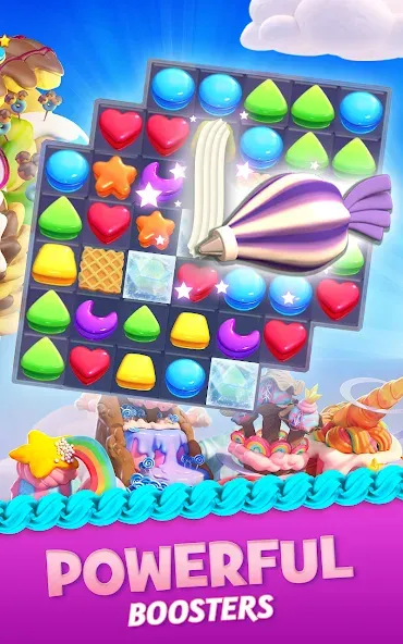 Скачать взлом Cookie Jam Blast™ Match 3 Game на Андроид — Много жизней и ходов — скриншот 3 Скачать взлом Cookie Jam Blast™ Match 3 Game на Андроид — Много жизней и ходов — скриншот 3