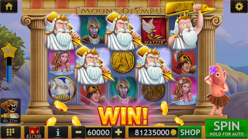 Vegas Slots Galaxy (Мод Взлом на бесконечные деньги и золото) — скриншот 1 Vegas Slots Galaxy (Мод Взлом на бесконечные деньги и золото) — скриншот 1