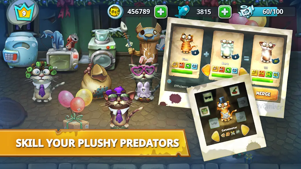 Cats Empire: Kitten simulation Mod APK Много денег — Скачать на Андроид — скриншот 2