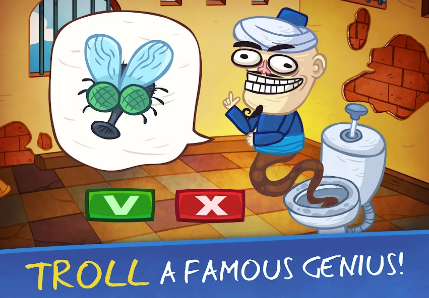 Взлом Troll Face Quest: VideoGames 2 — Много подсказок — скриншот 1