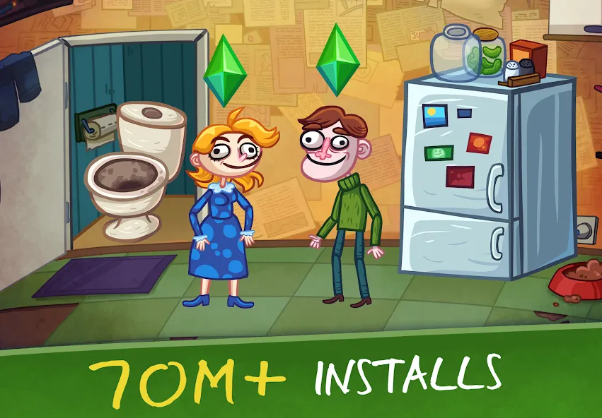 Взлом Troll Face Quest: VideoGames 2 — Много подсказок — скриншот 5
