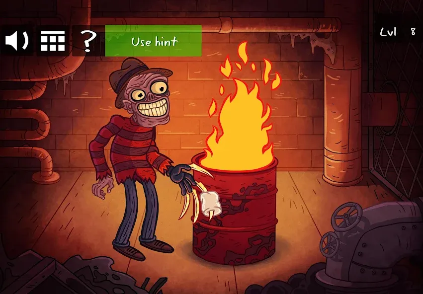 Скачать Troll Face Quest: Horror 2 на телефон — Много подсказок — скриншот 2