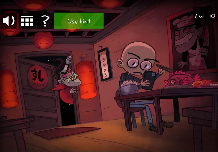 Скачать Troll Face Quest: Horror 2 на телефон — Много подсказок — скриншот 5